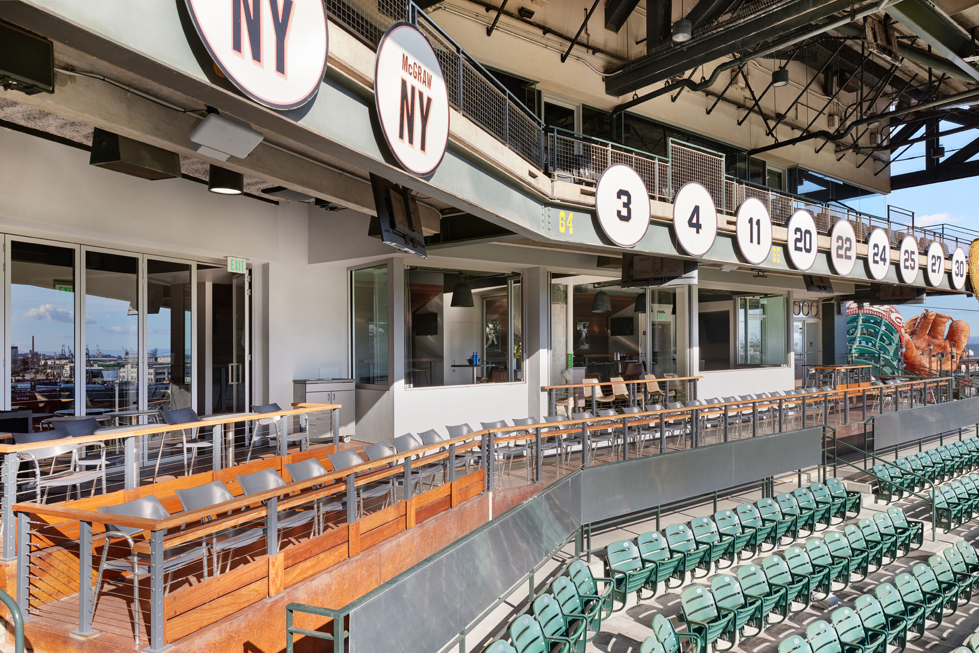 Legends Club Balcony Seating