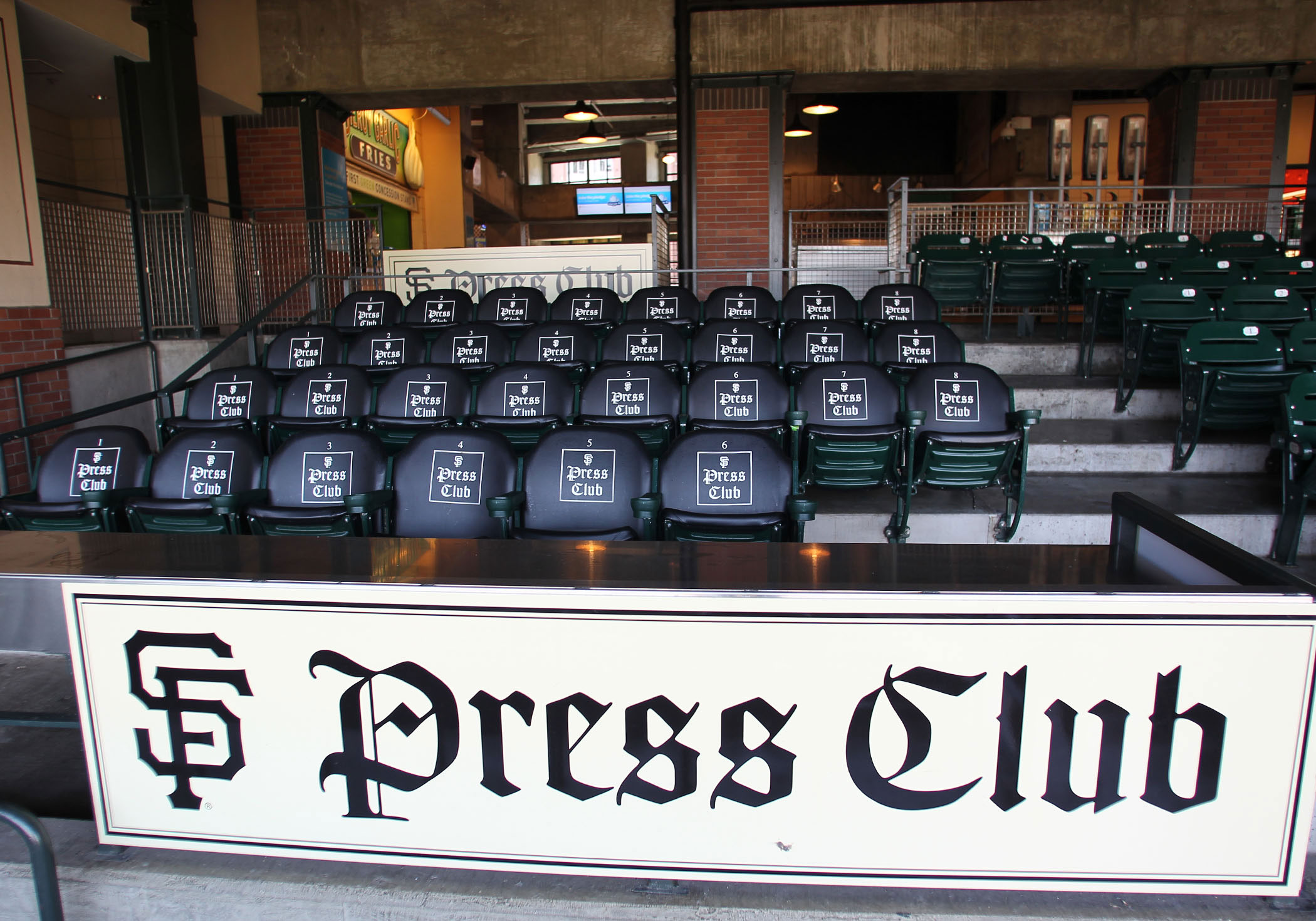 Press Club Seating
