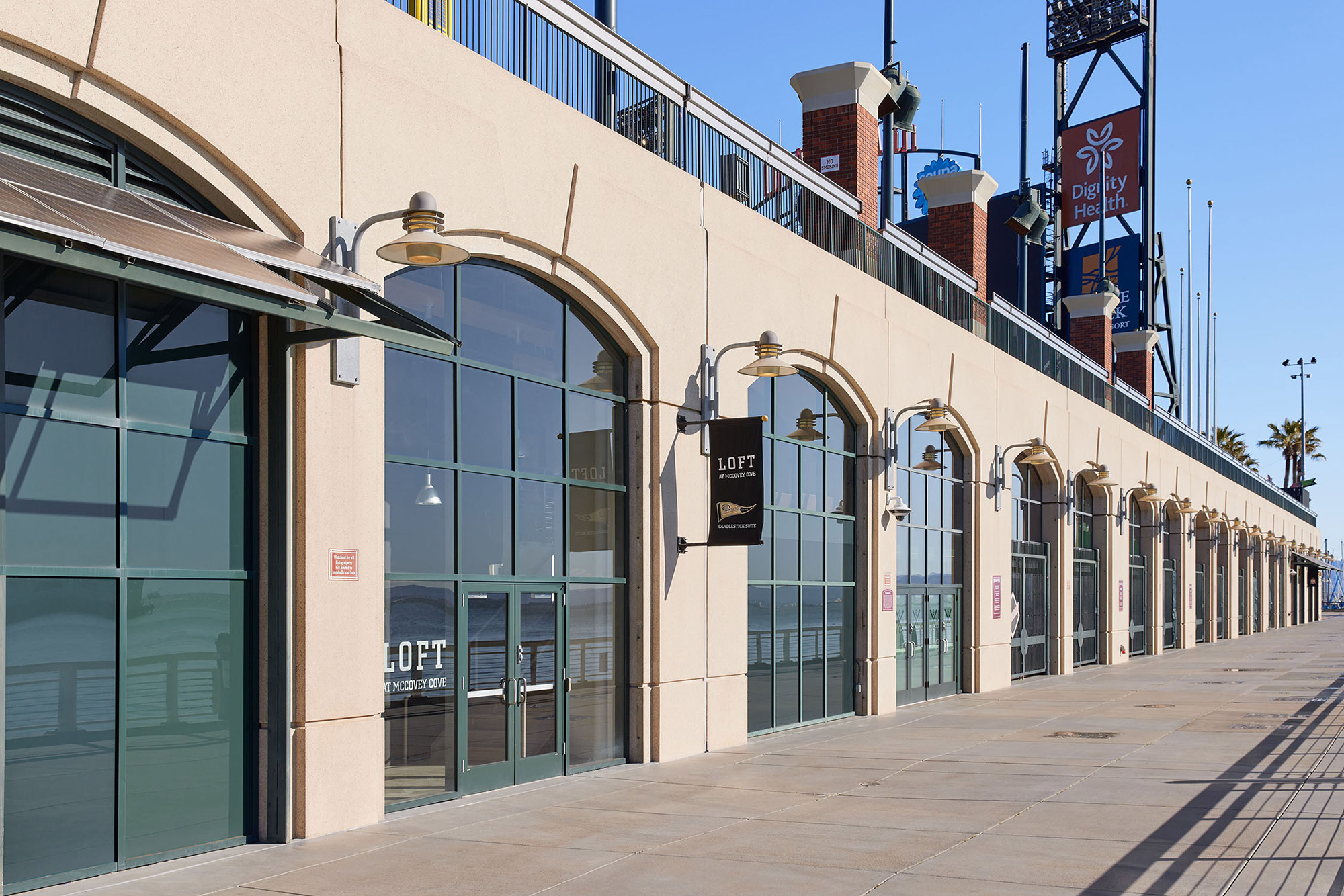 Loft Entrance from McCovey Cove concourse.