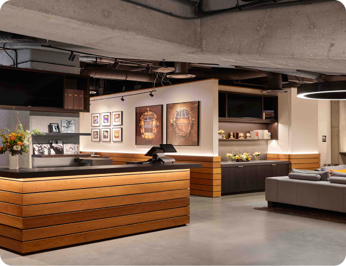 Club Level Amenities at Oracle Park