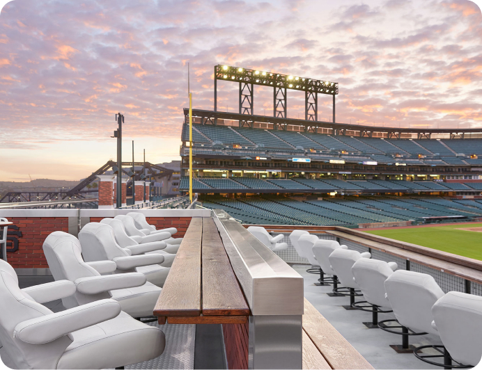 Private Spaces at Oracle Park